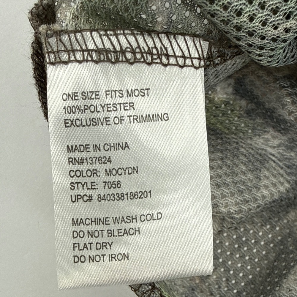 Mossy Oak Break-Up Country Mesh Hunting Face Mask Balaclava 7056 One Size - Picture 4 of 5